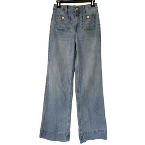 J. Crew Light Blue Flare Jeans